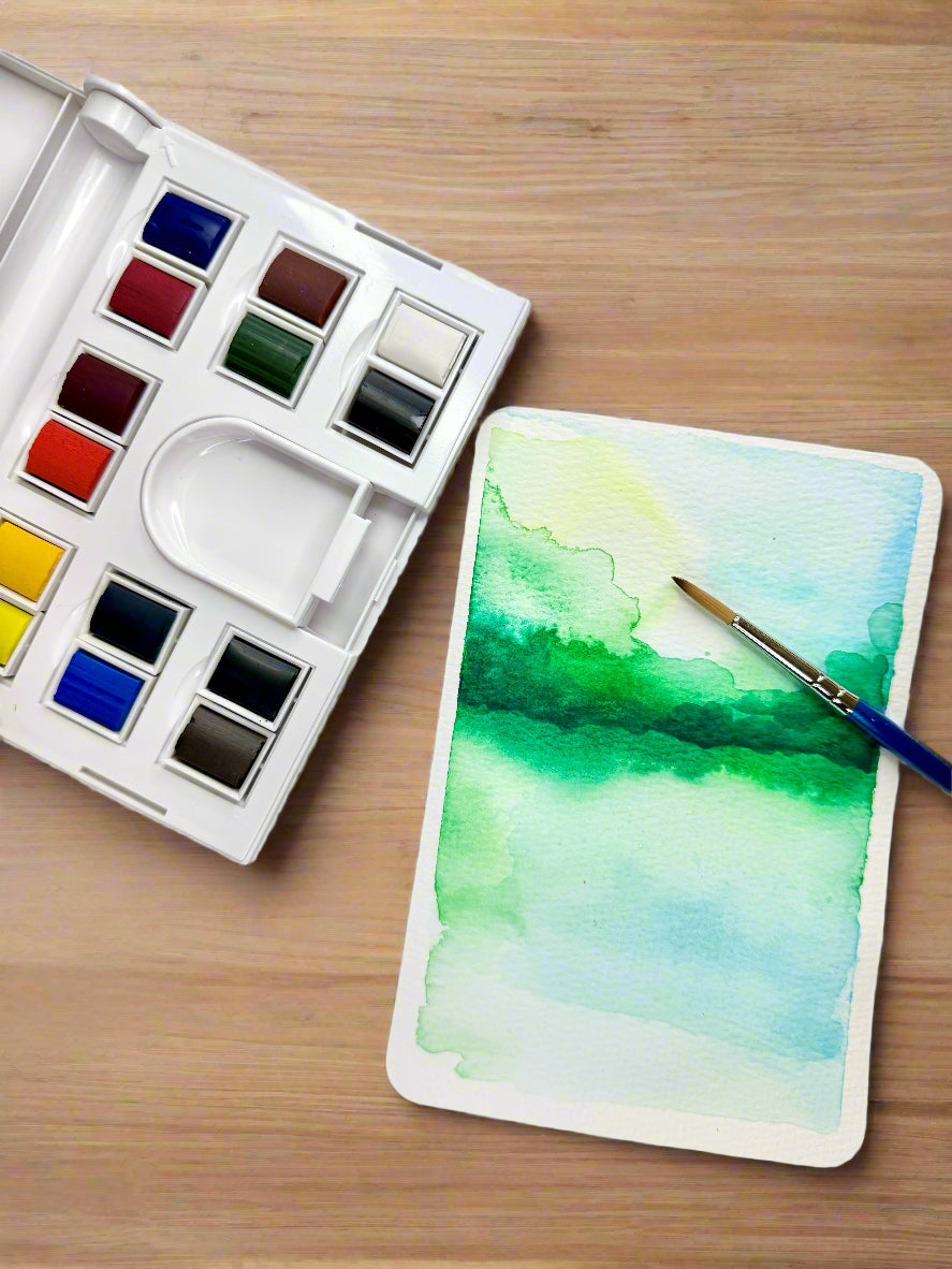 Watercolor Workshop: Landscapes - Beginner Friendly