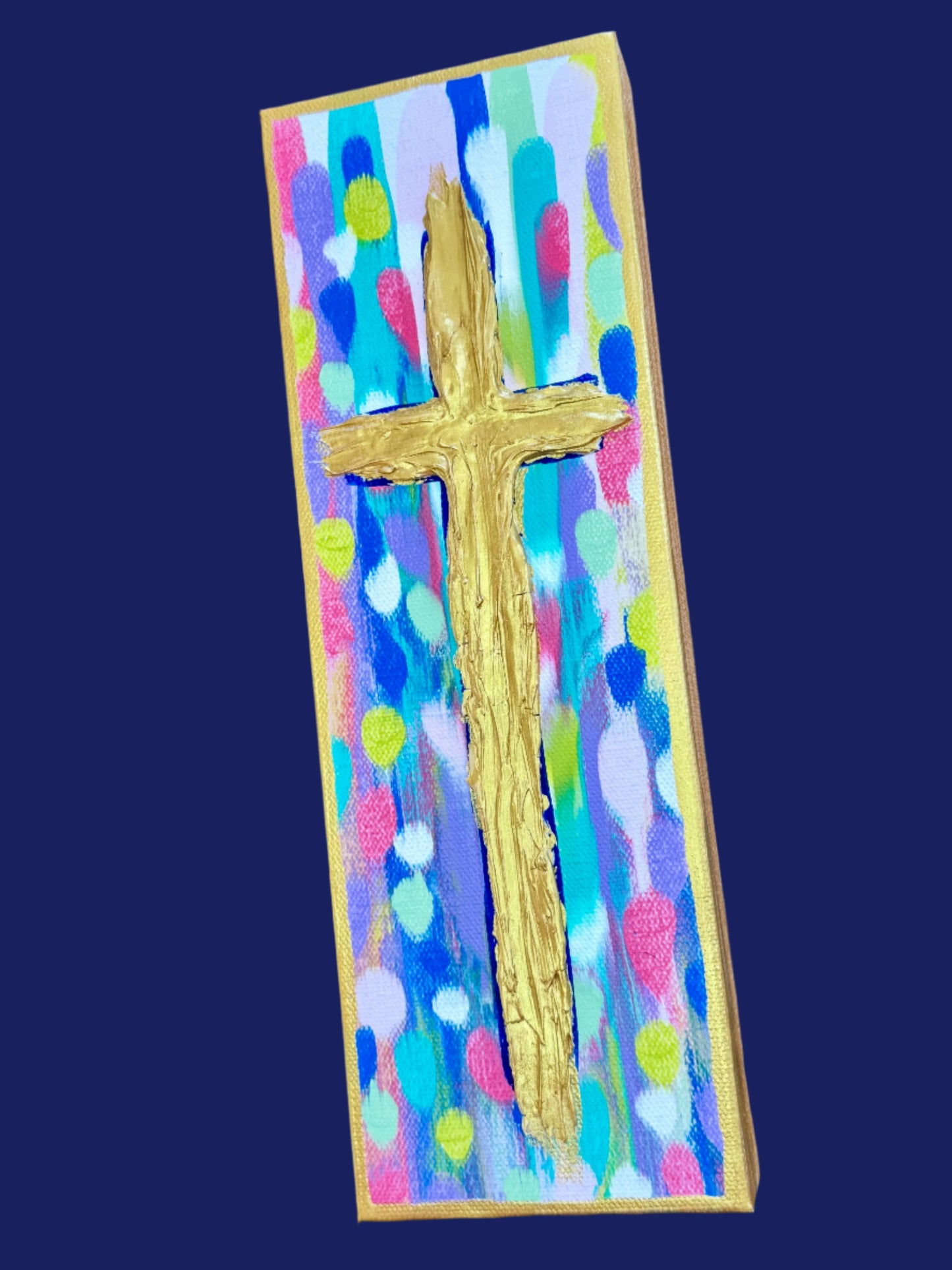 Create Your Own Prayer Cross Canvas